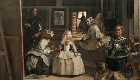 "Las meninas o La familia de Felipe IV" de Diego Velázquez, expuesto en el Museo del Prado. / Wikipedia.
