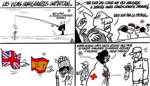 “Las vidas de los inmigrantes importan”