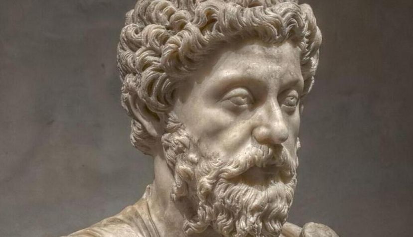 Busto en mármol del emperador Marco Aurelio. Pierre-Selim / CC BY-SA-3.0)