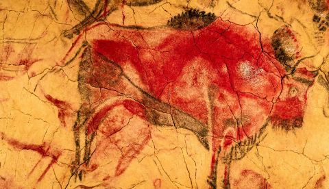 Bisontes en la cueva de Altamira. Jesús de Fuensanta/Shutterstock