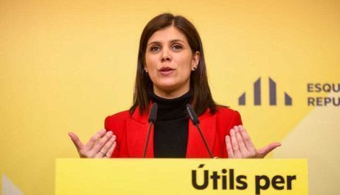 Marta Vilalta, portavoz y vicesecretaria general de ERC. / Marc Puig