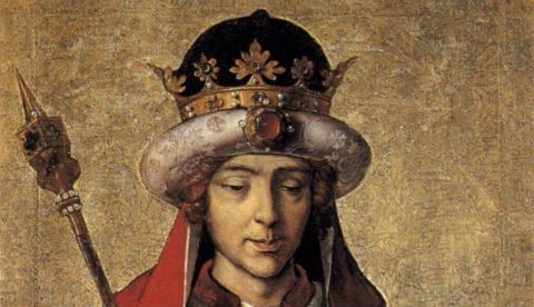 Rey Salomón, por Pedro Berruguete. / Wikipedia.