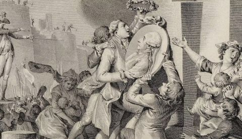 ‘A un pueblo libre’, de Jean Dambrun a partir de Jean-Michel Moreau. Wikimedia Commons