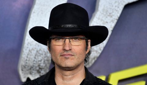 En la imagen un registro del cineasta estadounidense Robert Rodríguez, en Londres (Reino Unido).