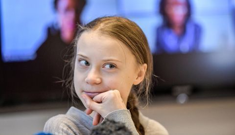 La conocida activista sueca contra el calentamiento global Greta Thunberg en una imagen de archivo / EFE.
