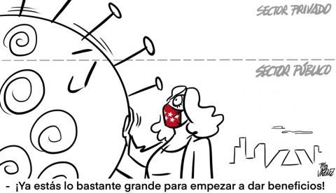 “Ayuso y su criatura”