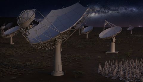 Radiotelescopio SKA: un proyecto muy terrícola para estudiar el universo / EFE
