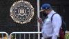 The seal of the Federal Bureau of Investigation is seen outside of its headquarters in Washington, DC on August 15, 2022. Mandel Ngan/AFP via Getty Images