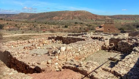 Yacimiento arqueológico de Tiermes. AdelfunsCastellae / Wikimedia Commons, CC BY-SA