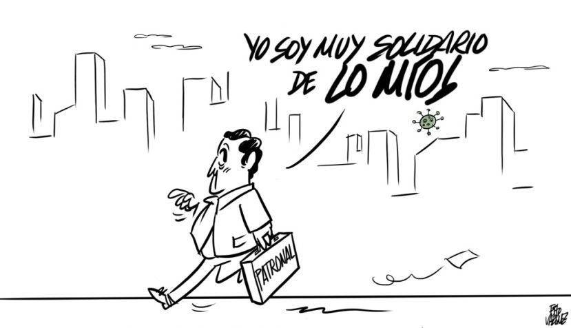 “Patronal y virus”