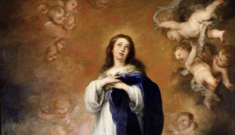 Murillo - Inmaculada Concepción de los Venerables o de Soult (Museo del Prado, 1678)