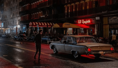 Timothée Chalamet en una escena de ‘A complete unknown’. FilmAffinity