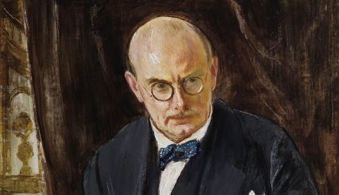 Gustavo Pittaluga Fattorini retratado por Maurice Fromkes. / Wikipedia.