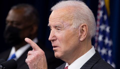 En la imagen, Joe Biden, presidente de EE.UU.