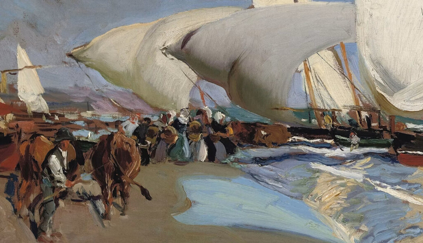 La playa de Valencia (1908), de Joaquín Sorolla. Rawpixel.com/Shutterstock