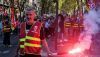 Mouvement de grève contre la vie chère à Toulouse le 18 octobre 2022 soutenu par des syndicalistes de la CGT et FO. Valentine Chapuis/AFP