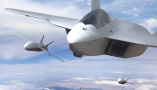 Illustration of the Future Combat Air System (FCAS). Airbus