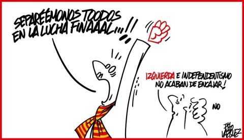 "IZQUIERDA Y SEPARATISMO"