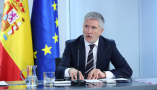 El ministro del Interior, Fernando Grande-Marlaska, durante la rueda de prensa posterior al Consejo de Ministros | Pool Moncloa/Fernando Calvo. La Moncloa.