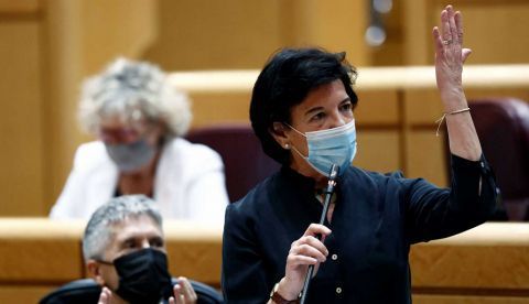 La ministra de Educación, Isabel Celaá, en una imagen de archivo.