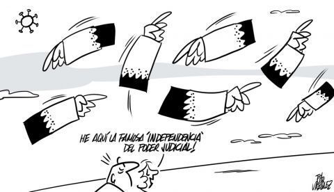 “Jueces y virus”