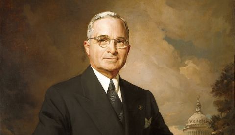 Retrato oficial de Harry S. Truman en la Casa Blanca. / Wikipedia