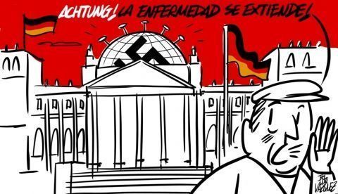 “Idioten Virus (asalto al Reichstag)”