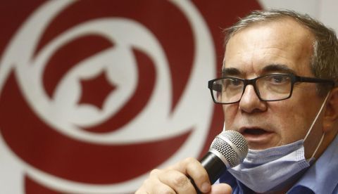El presidente del partido Comunes, Rodrigo Londoño.