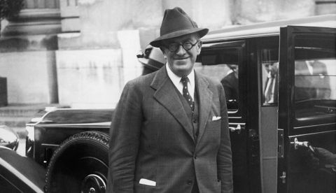 Julio Álvarez del Vayo en Suiza en 1936. / Foto de archivo.