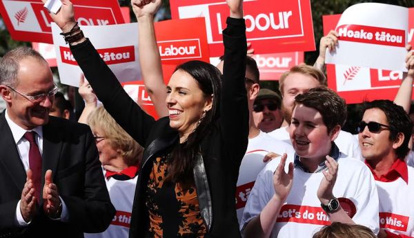 Kamala Harris’ sudden political rise echoes that of another female politician, New Zealand’s Jacinda Ardern