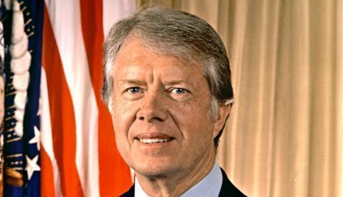 Jimmy Carter en 1977. / Wikipedia.