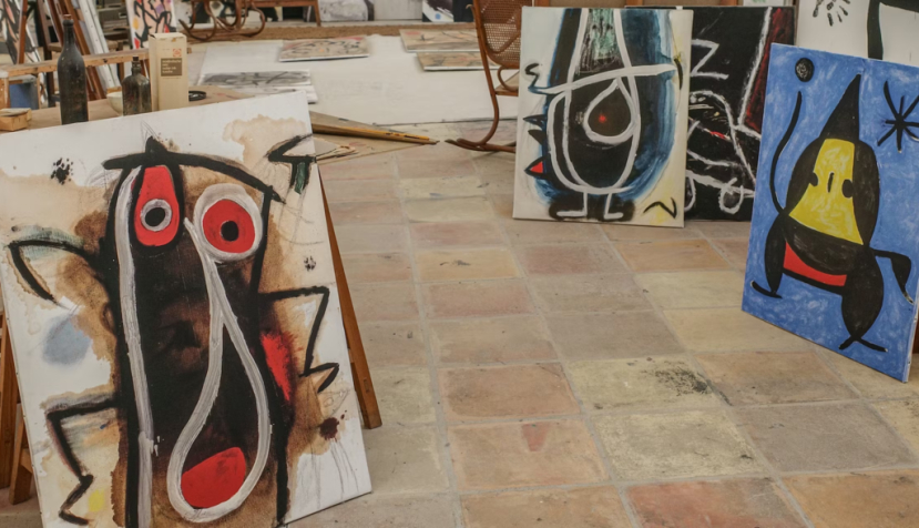 Estudio y taller del artista Juan Miro, en el Museo de la Fundación Miró, Palma de Mallorca. Mark Green/Shutterstock