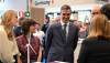 El presidente del Gobierno, Pedro Sánchez, durante su recorrido por los estand participantes en evento anual de la industria eólica europea, WindEurope 2026. | Pool Moncloa/Borja Puig de la Bellacasa. IFEMA, Madrid - 21.4.2026