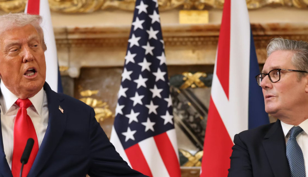 The special relationship looked a bit different during a state visit in September 2025. Neil Hall/EPA-EFE