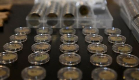 Un tesoro de 473 monedas de la época tardoromana para el Museo de Ciudad Real