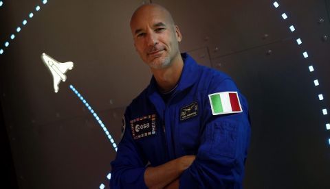 En la imagen, el astronauta italiano de la Agencia Espacial Europea (ESA) Luca Parmitano. EFE/Toni Albir/Archivo