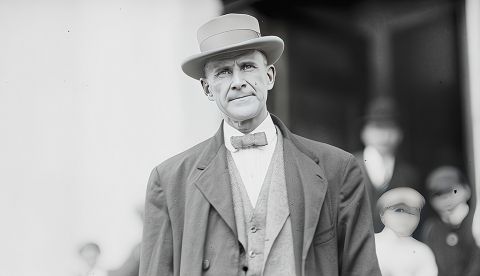 Eugene V. Debs, 1912. Cortesía: Library of Congress
