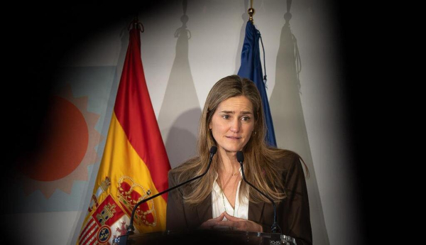La vicepresidenta del Gobierno y ministra para la Transición Ecológica y el Reto Demográfico, Sara Aagesen, durante la clausura de la jornada. / © lamoncloa.gob.es. Ministerio de la Presidencia.