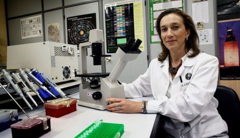 La profesora de Psicobiología de la Universidad de A Coruña, Blanca Laffon, en una entrevista con Efe. EFE