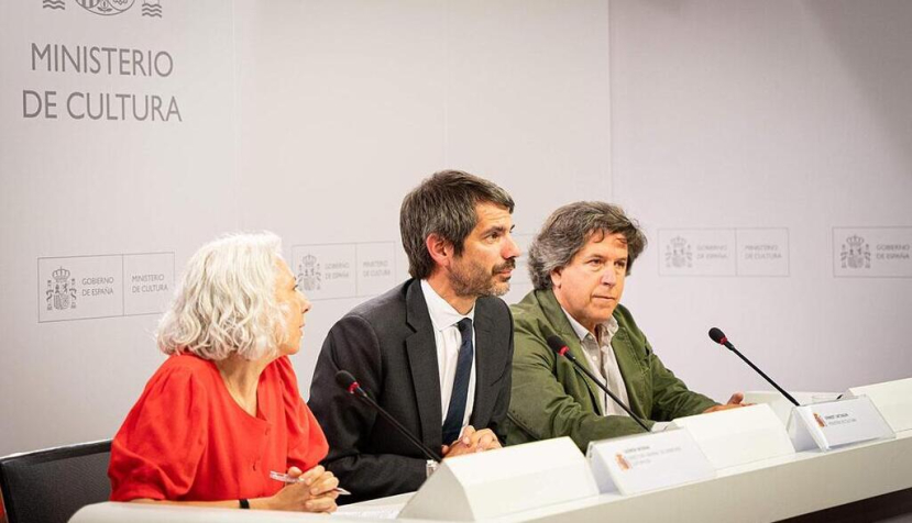 El ministro de Cultura, Ernest Urtasun, durante la presentación del programa 'Cine Vecino'. / © lamoncloa.gob.es. Ministerio de la Presidencia.