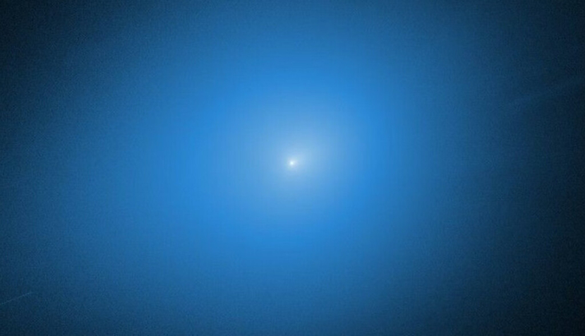 El cometa interestelar 3I/ATLAS visto por el telescopio Hubble el 30 de noviembre de 2025. NASA, ESA, STScI, D. Jewitt (UCLA), M.-T. Hui (Shanghai Astronomical Observatory). Image Processing: J. DePasquale (STScI), CC BY