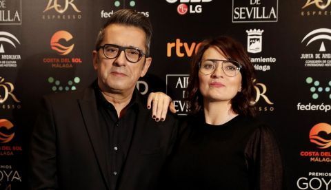 Los humoristas y presentadores Andreu Buenafuente y Silvia Abril conducirán la ceremonia de entrega de los premios que se celebra en Málaga. EFE/ J. J. Guillén
