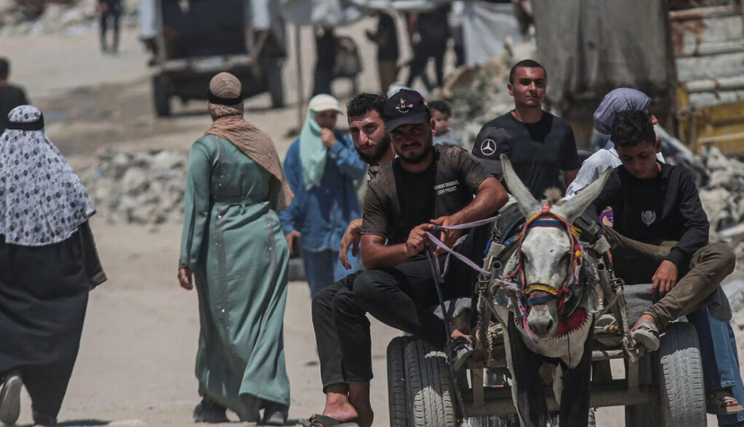 Gaza ha quedado reducida a escombros tras casi tres años de bombardeos israelíes. Mohammad Abu Elseba/ZUMA Press Wire