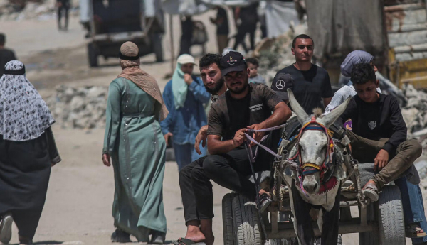 Gaza ha quedado reducida a escombros tras casi tres años de bombardeos israelíes. Mohammad Abu Elseba/ZUMA Press Wire