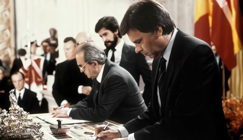 Problemas y avances en el camino español hacia la Comunidad Económica Europea