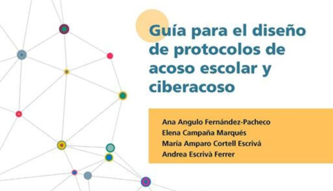 Portada de la Guía para el diseño de protocolos de acoso escolar y ciberacoso. / © lamoncloa.gob.es. Ministerio de la Presidencia.