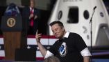 Elon Musk’s ties with Donald Trump could affect how the former president would approach U.S. space policy. Saul Martinez via Getty Images