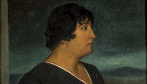 Retratada por el pintor Julio Romero de Torres (1917). / Wikipedia