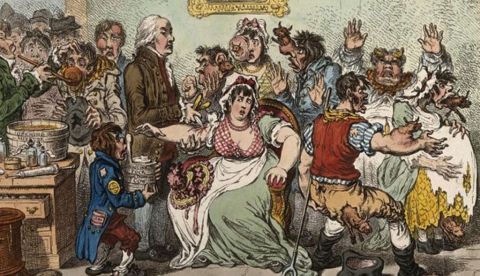 Un motín antivacunas en Montreal en 1885