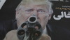Ejemplares del diario iraní Hamshahri con una fotografía del presidente estadounidense Donald Trump y el titular: «El arma vacía de las sanciones». Abedin Taherkenareh/EPA
